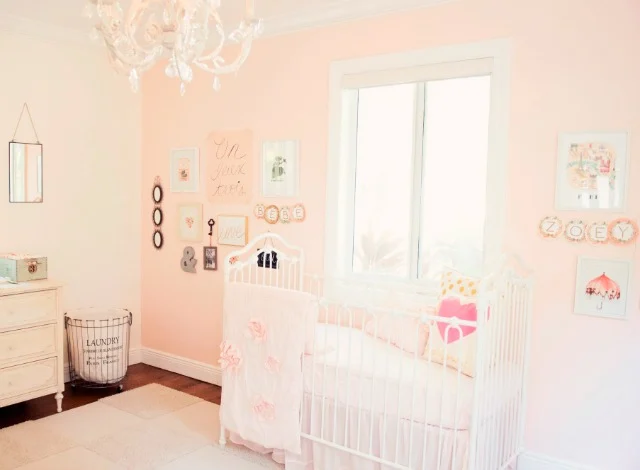 Soft Pink Shabby Chic Nursery - Project Nursery