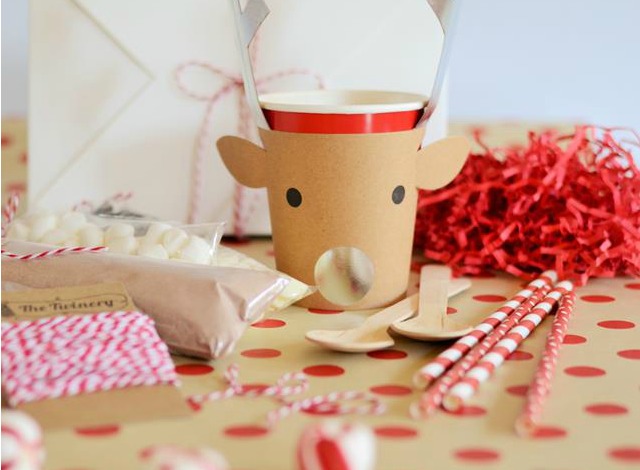 Reindeer Hot Cocoa Kit
