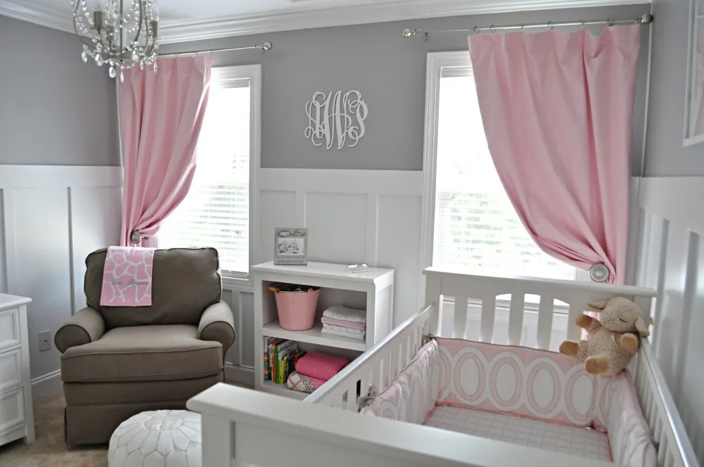 Classic Gray and Pink Nursery - Project Nursery