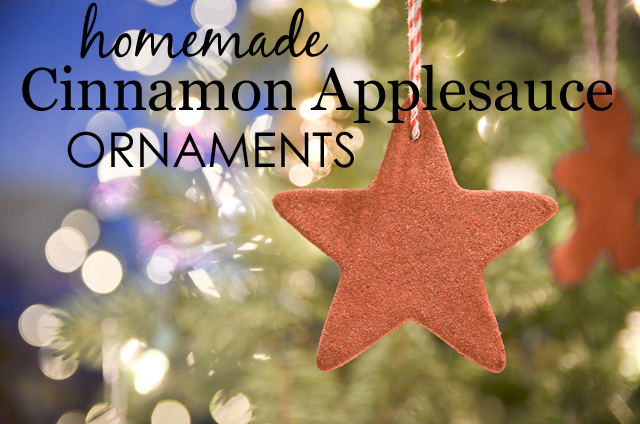 Homemade Cinnamon Ornaments - Project Nursery