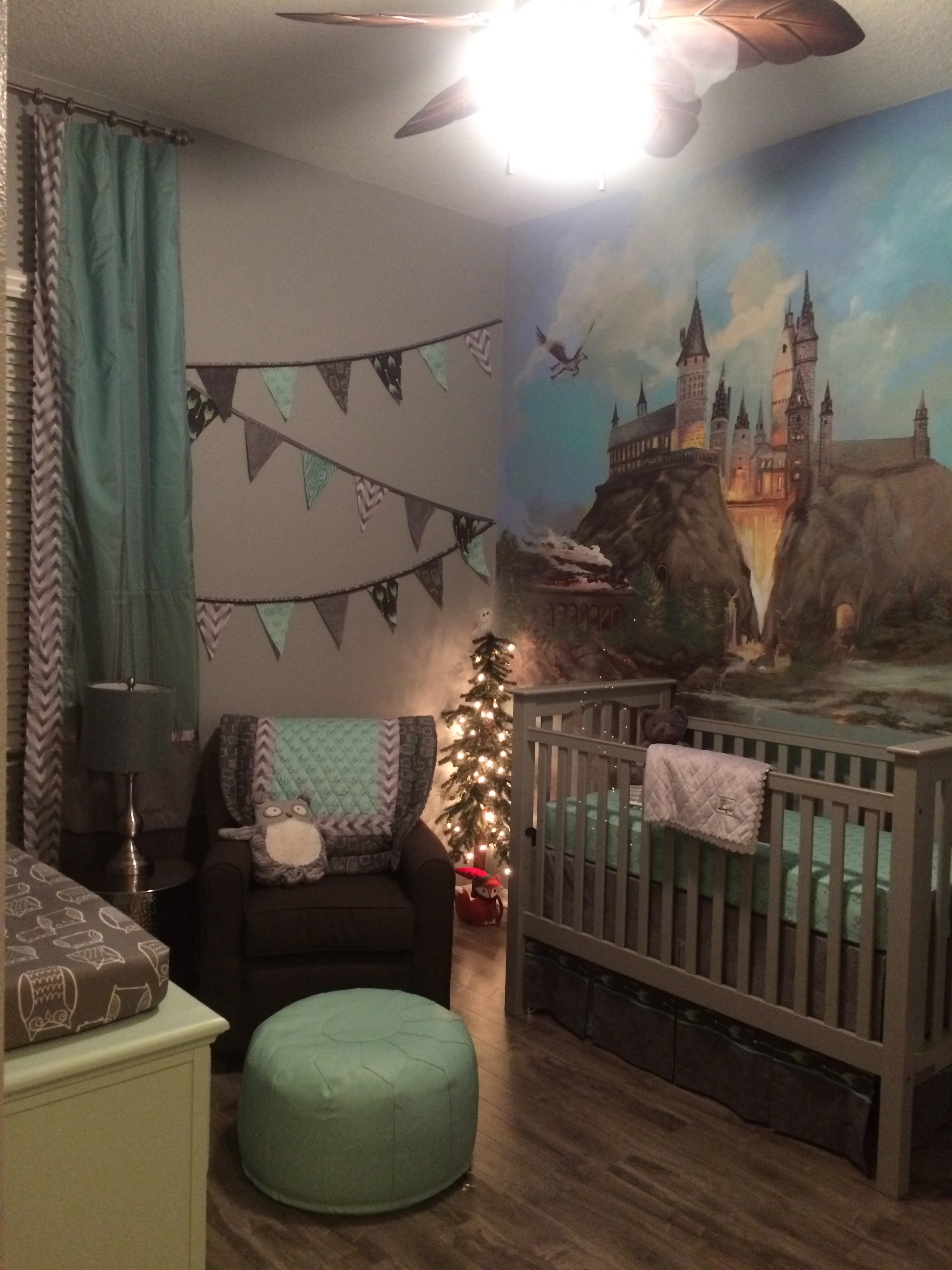 Baby Room Hogwarts  Harry potter nursery, Baby room decor, Nursery