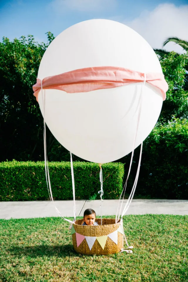 Hot Air Balloon Birthday Party Decor - Project Nursery