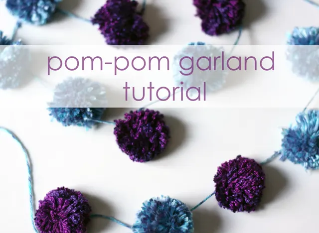 Pom-Pom Garland Tutorial - Project Nursery