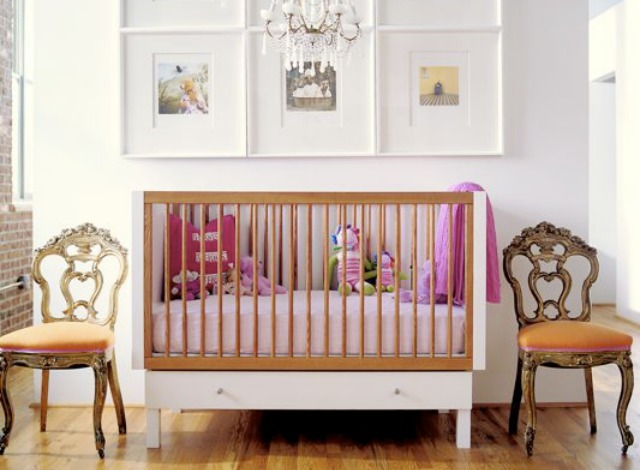 Nursery with Magenta Accents