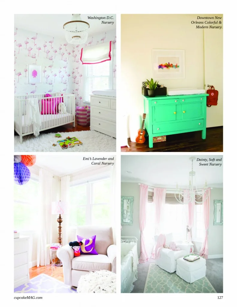 cupcakeMAG Project Nursery Design Tips