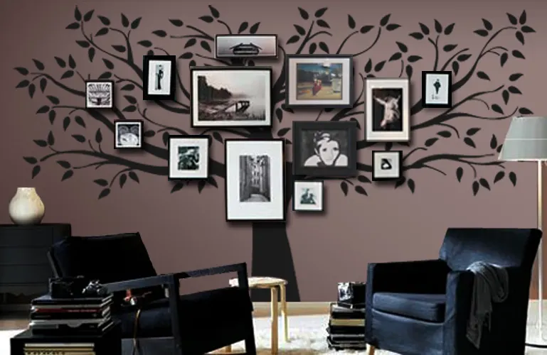 Family Tree Wall Decal from Evgie