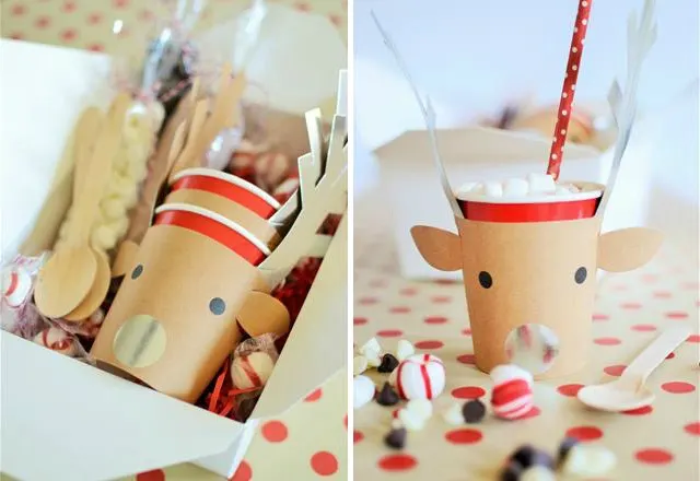 Reindeer Hot Cocoa Kit