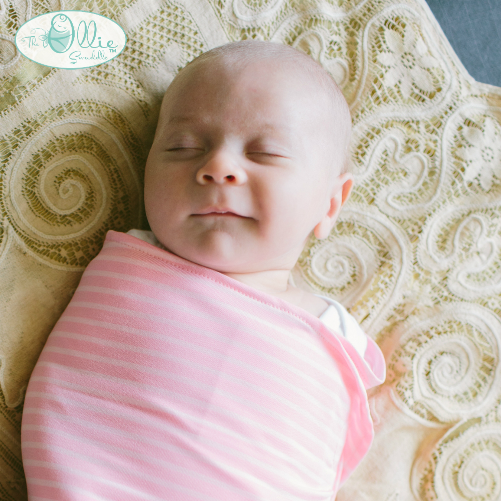 Pink Swaddle from The Ollie World