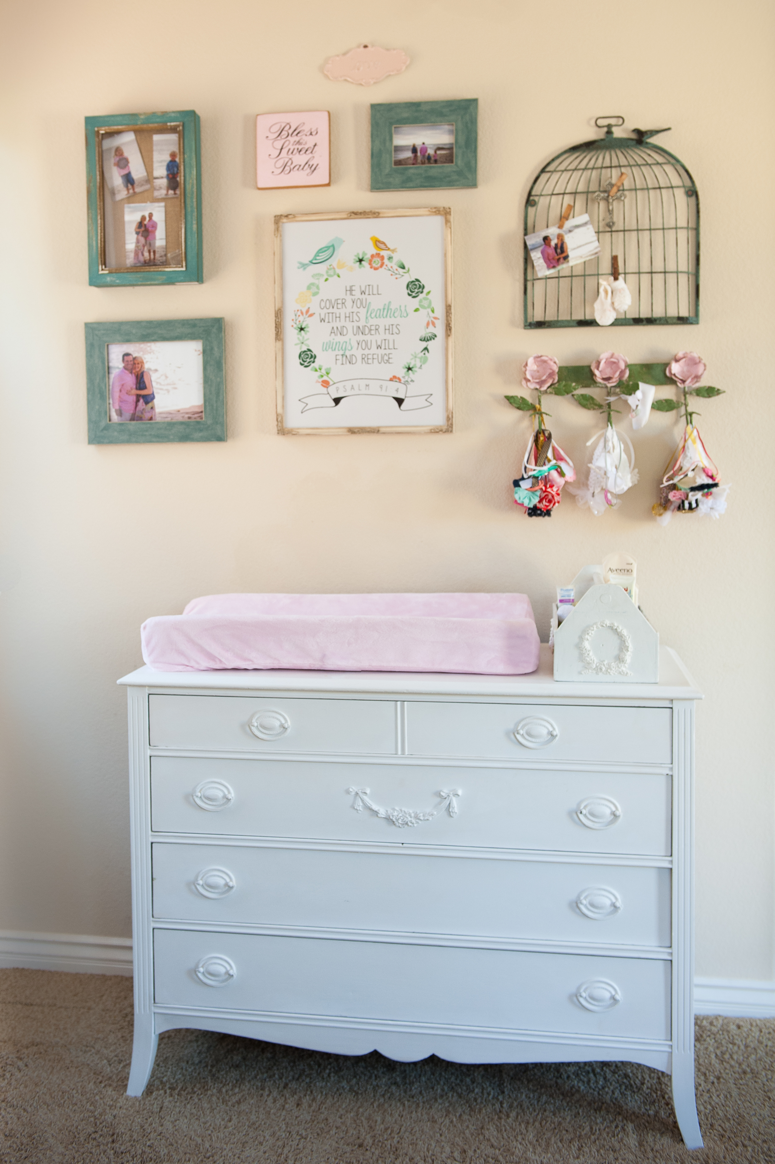 Shabby Chic Changing Table