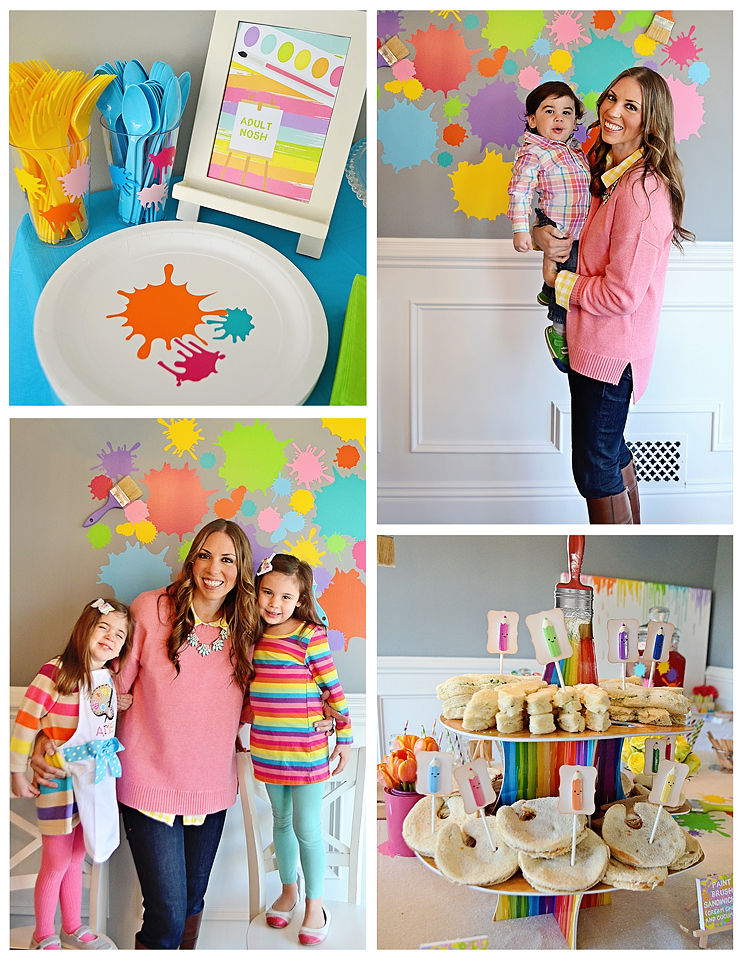 Ariella's 3rd Birthday: An Art Party - Project Nursery