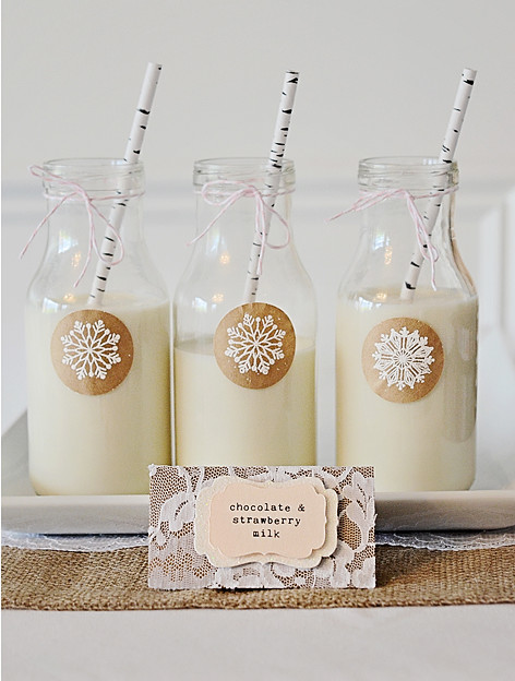 Birch Paper Straws Winter Wonderland Party - Project Nursery