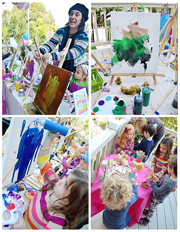 Ariella's 3rd Birthday: An Art Party - Project Nursery