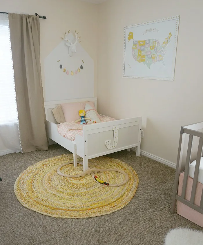 Scandinavian Inspired Toddler Bed