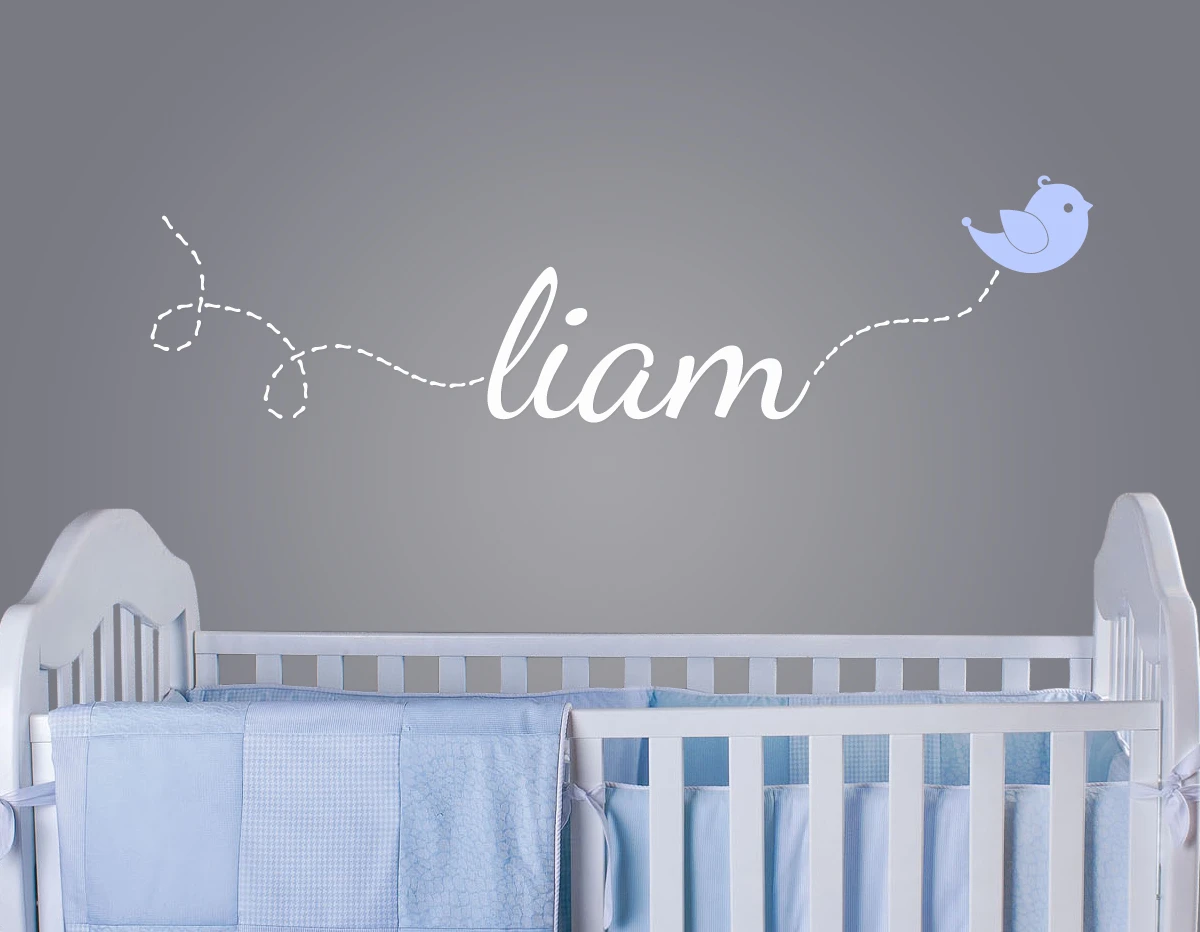Name Wall Decal from Surface Inspired
