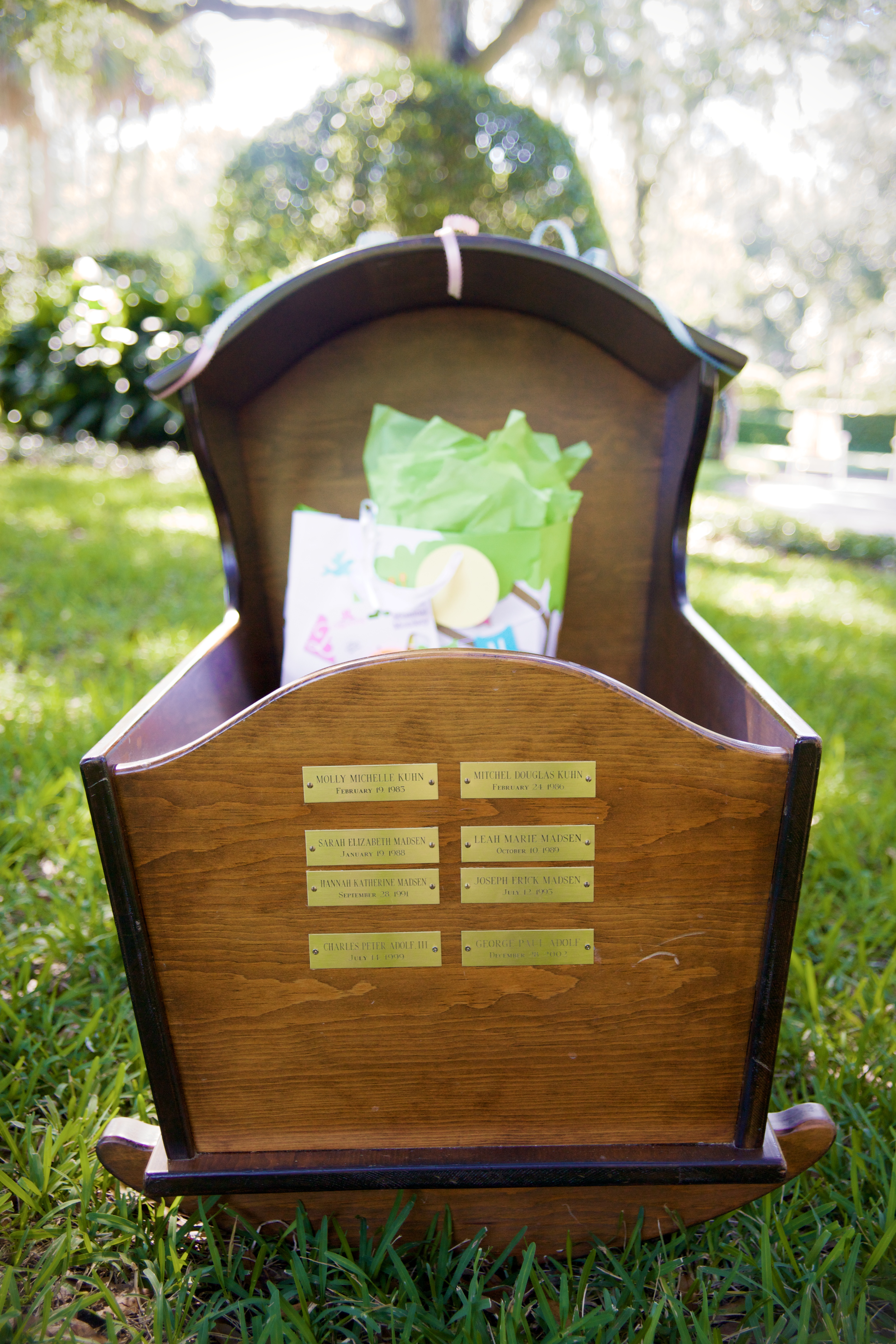 Antique Family Cradle Passed Down Through Generations