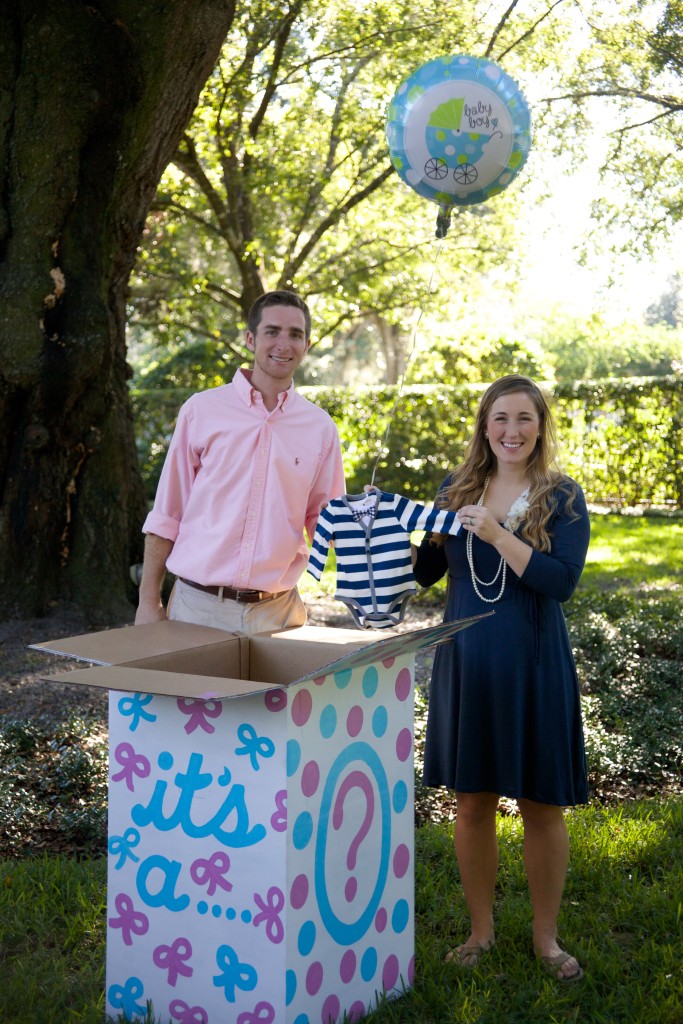 Gender Reveal Party on the Lawn - Project Nursery