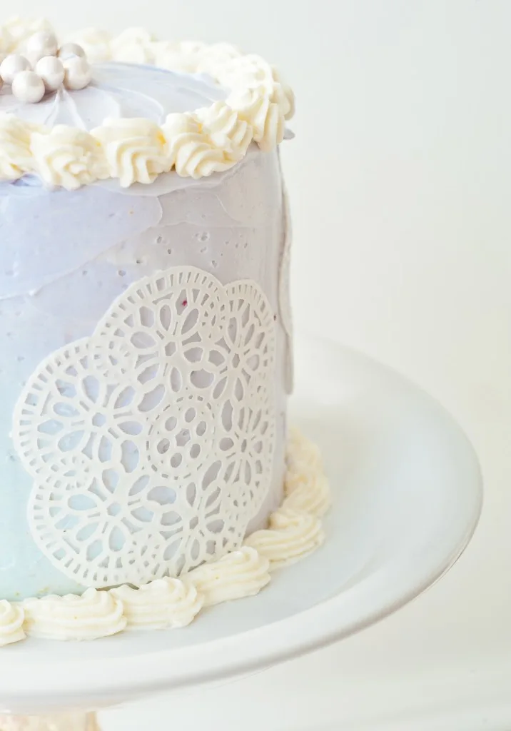 DIY Doily Cake - Project Nursery