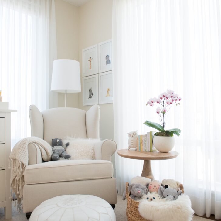 Soft and Serene Nursery Nook