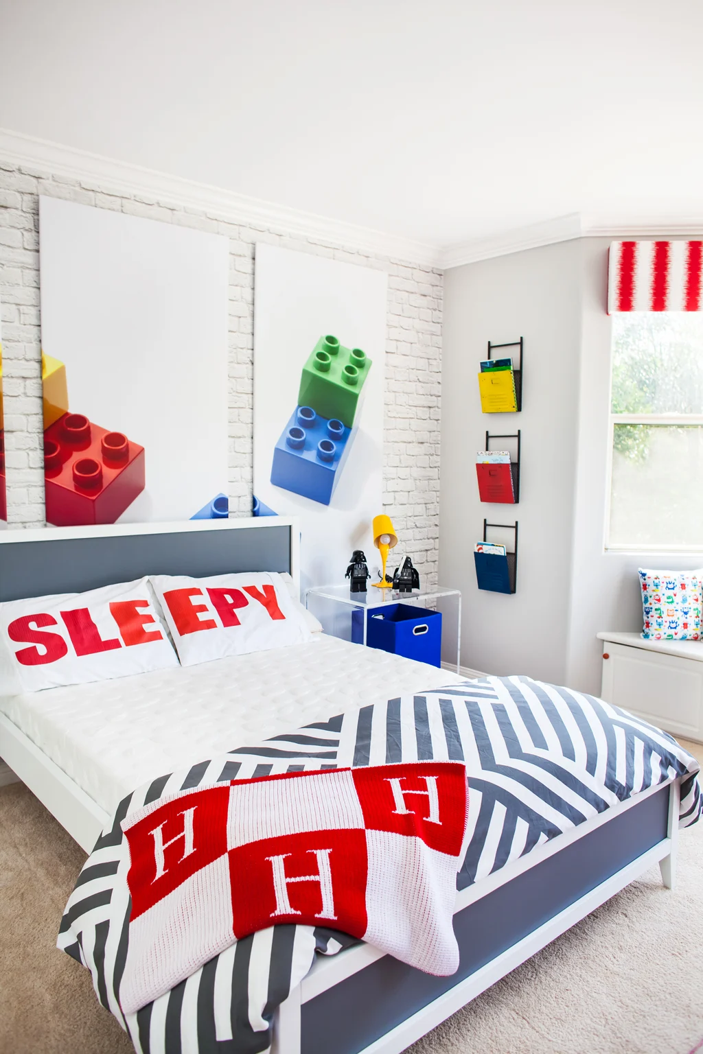 Kendra Wilkinson Son's Lego Theme Bedroom