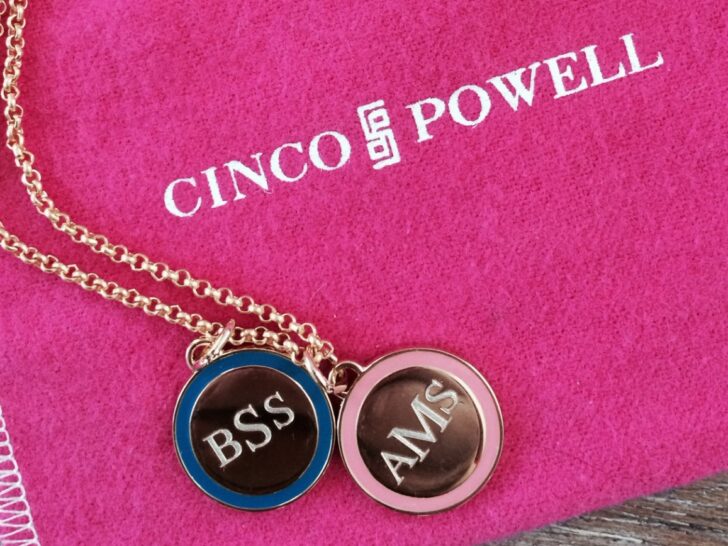 Mini Tag Necklace from Cinco Powell