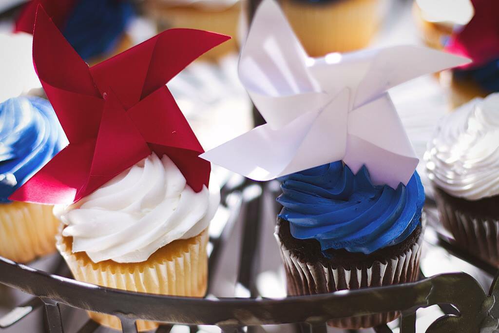 Pinwheel Cupcakes