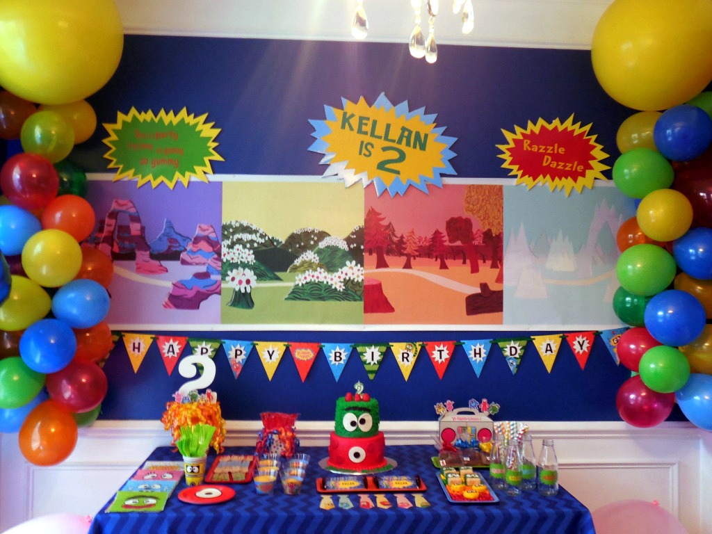 Yo Gabba Gabba Birthday Party Decor - Project Nursery