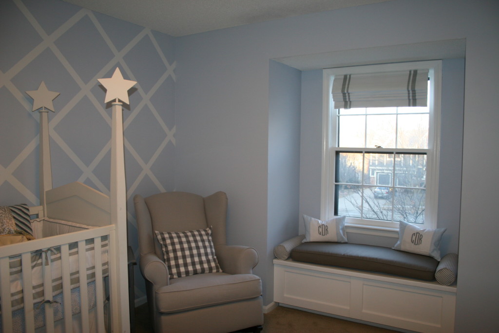 Conever S Charming Baby Blue And Gray Nursery Project Nursery