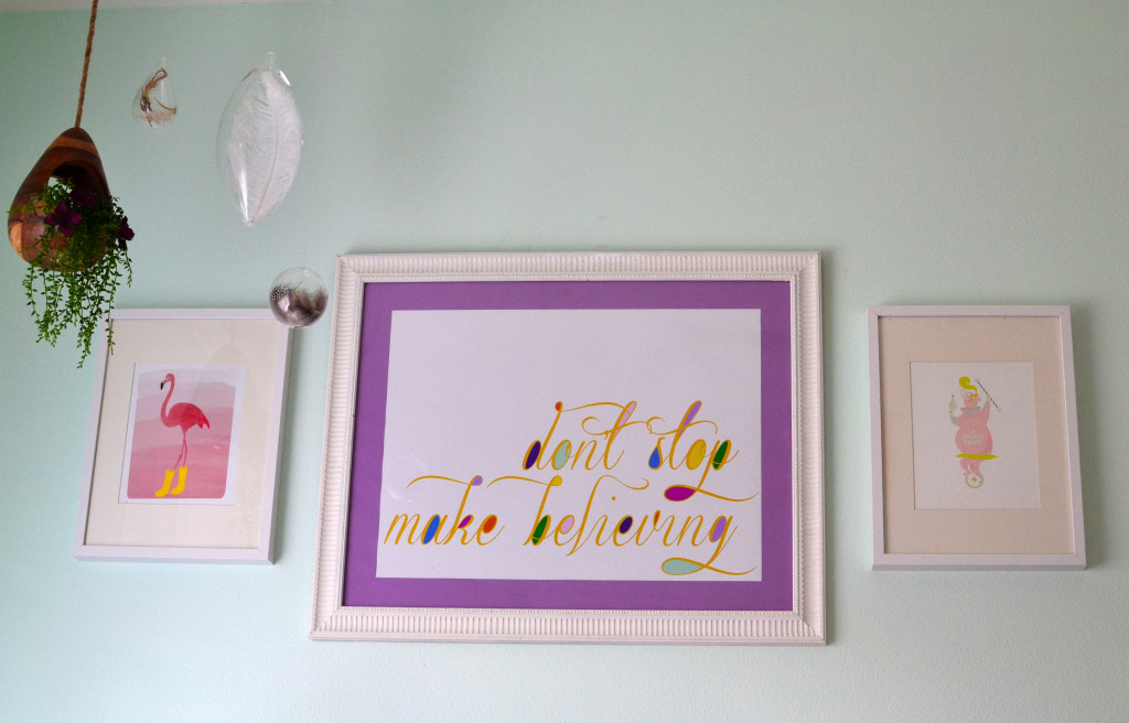 Don't Stop Make Believing Nursery Art - Project Nursery