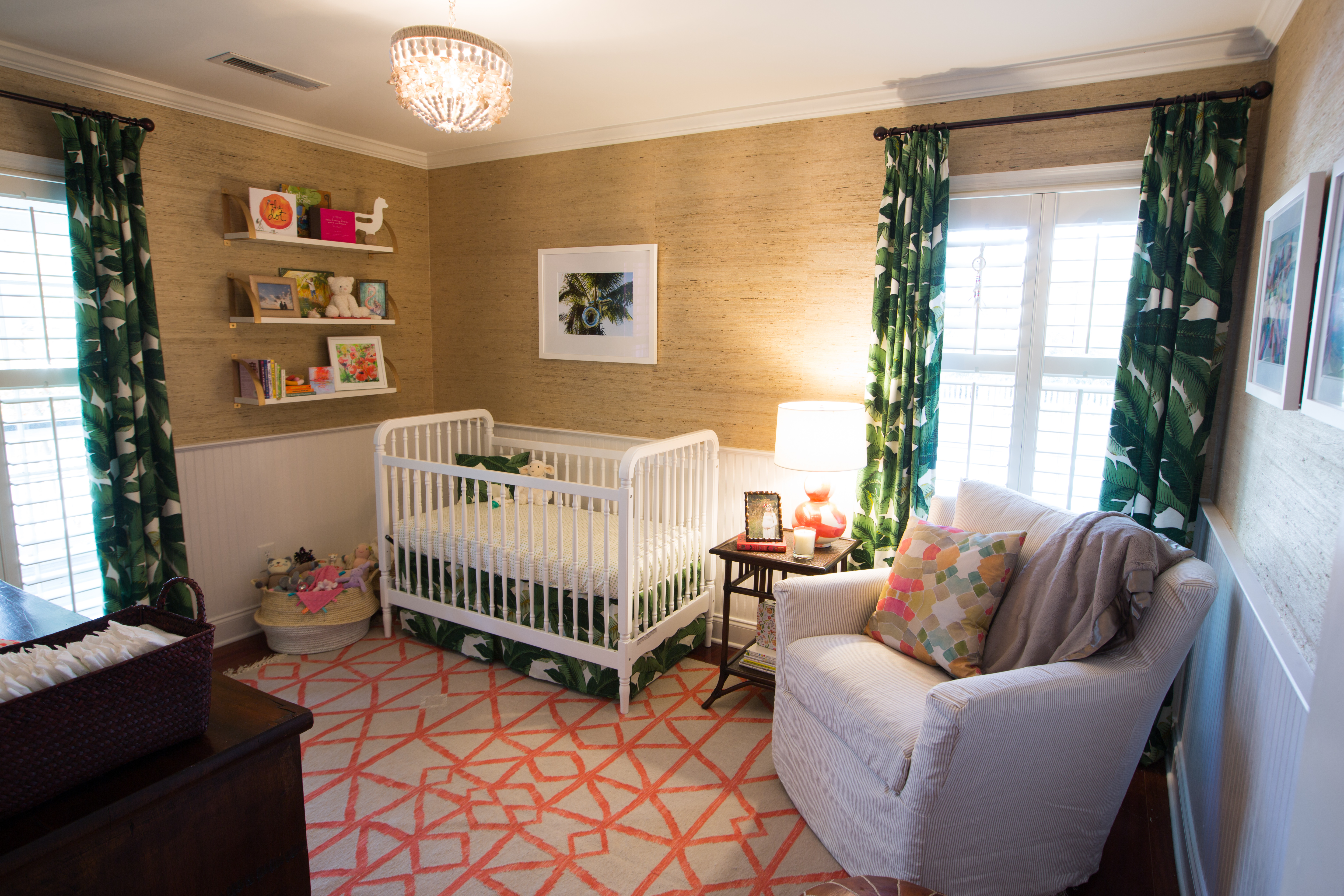 Charlotte's Tropical + Vibrant Nursery - Project Nursery