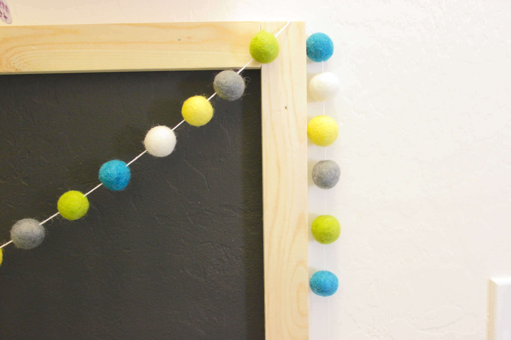 Colorful Felt Garland