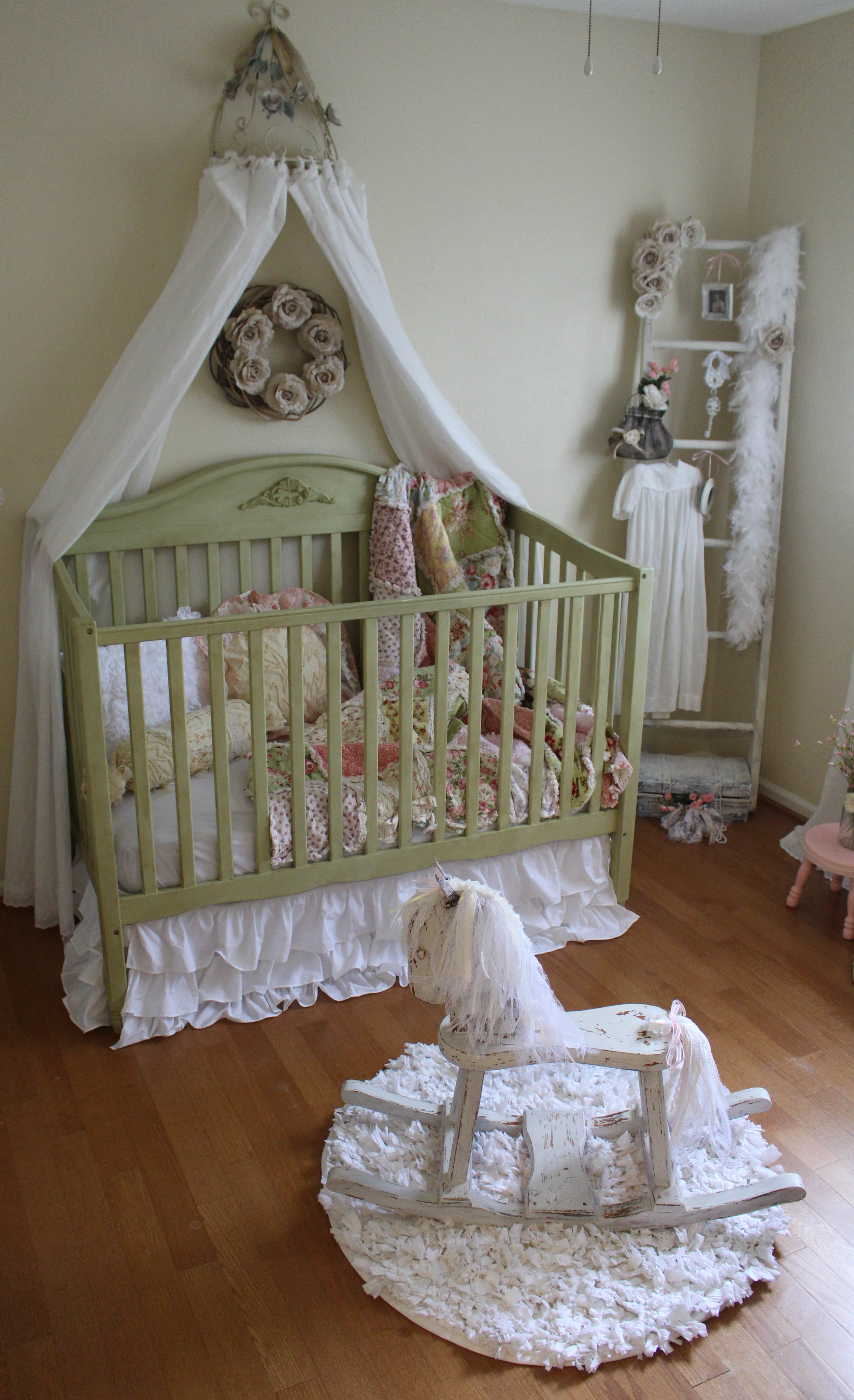 Vintage Inspired, Shabby Chic Nursery - Project Nursery