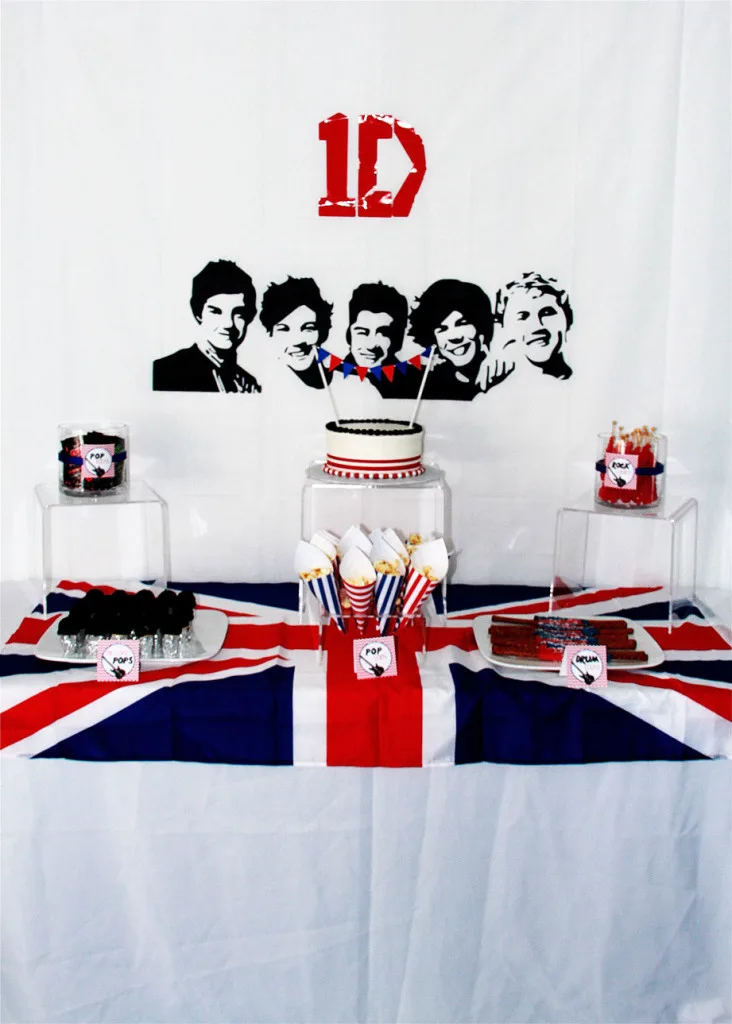 One Direction Birthday Party Decor - Project Nursery
