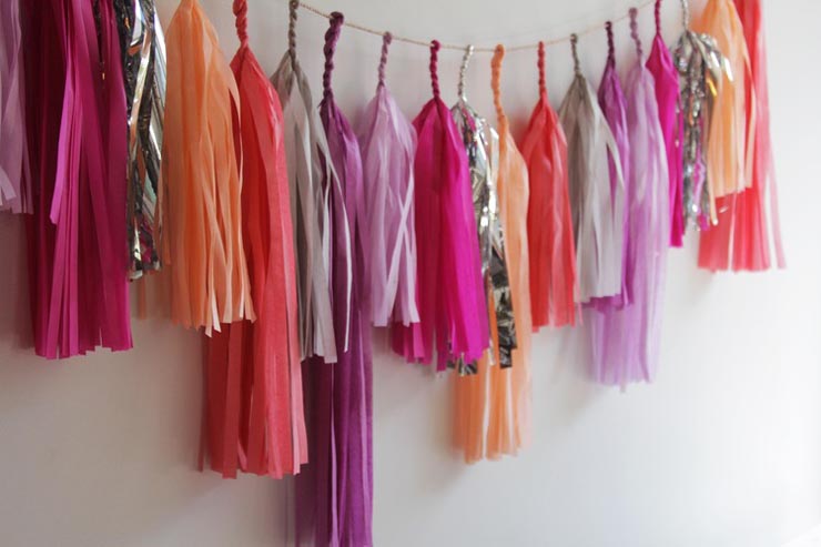 Tassel Garland from Paper Fox LA