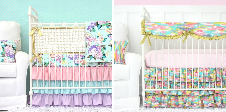 Bright crib outlet bedding