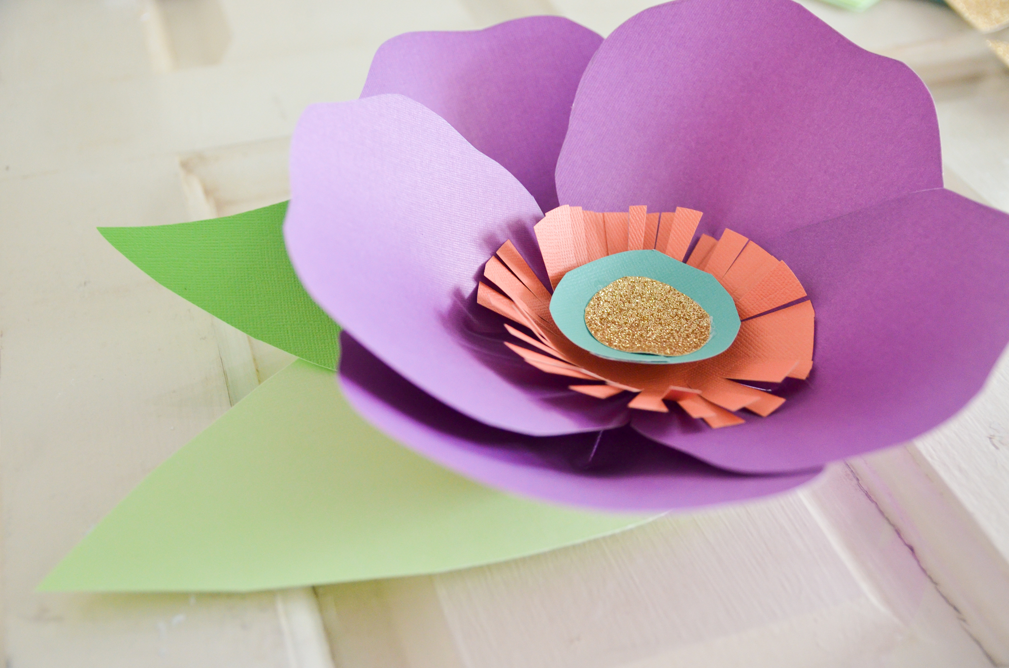 DIY: Hand Cut Paper Flowers - Project Nursery