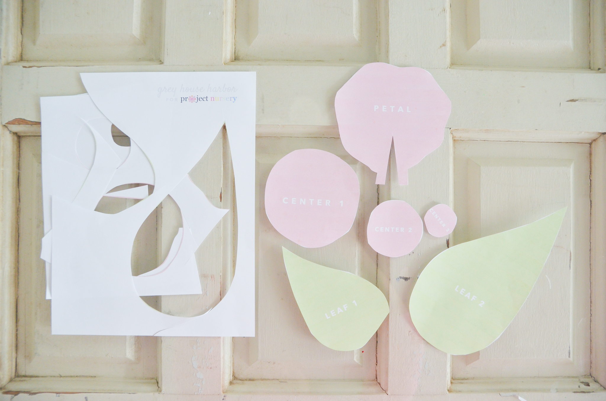 DIY: Hand Cut Paper Flowers - Project Nursery