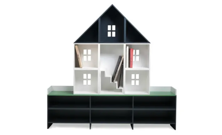 Dollhouse Bookcase by Harry Allen