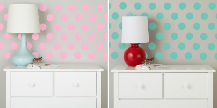 Lottie Dots Decals from The Land of Nod