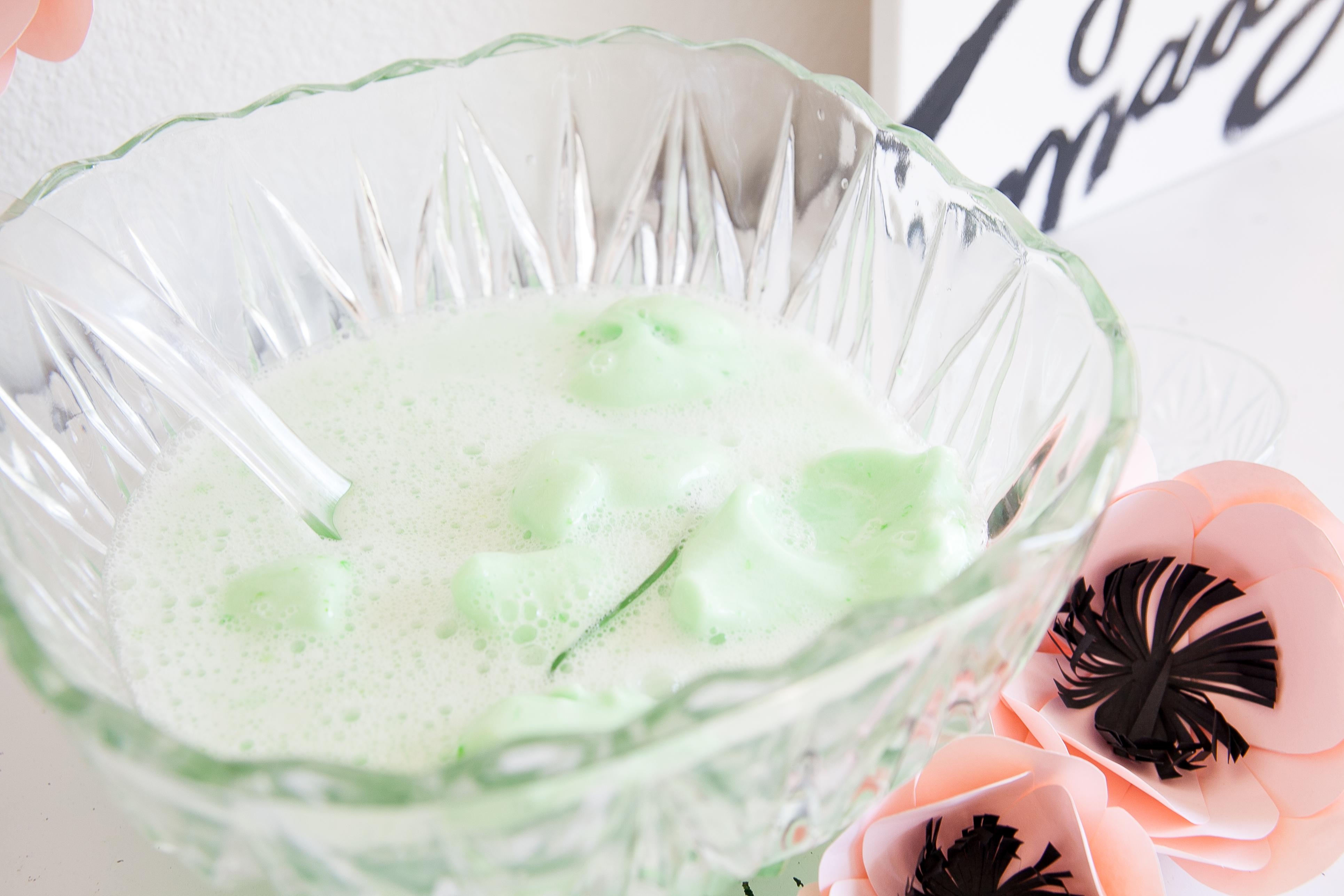 Baby Shower Lime Sherbet Punch