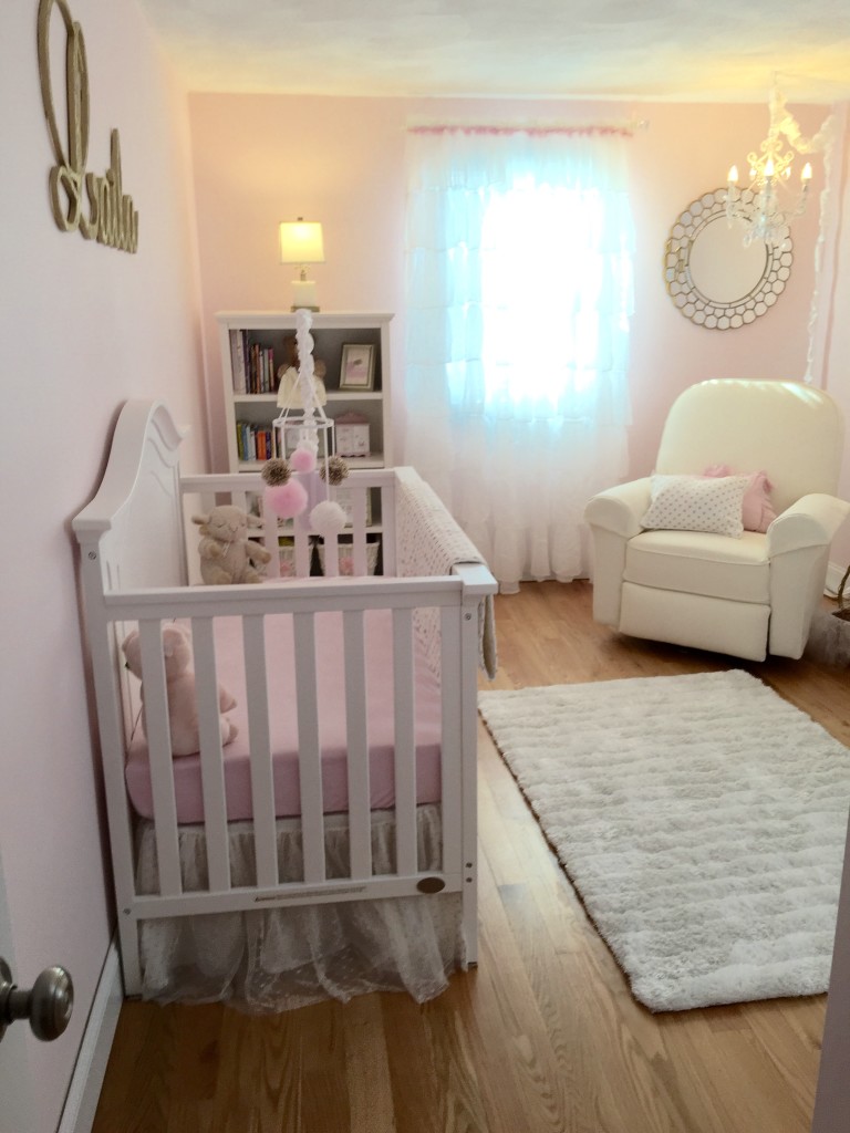 Laila s Pink and Gold Nursery  Project Nursery 