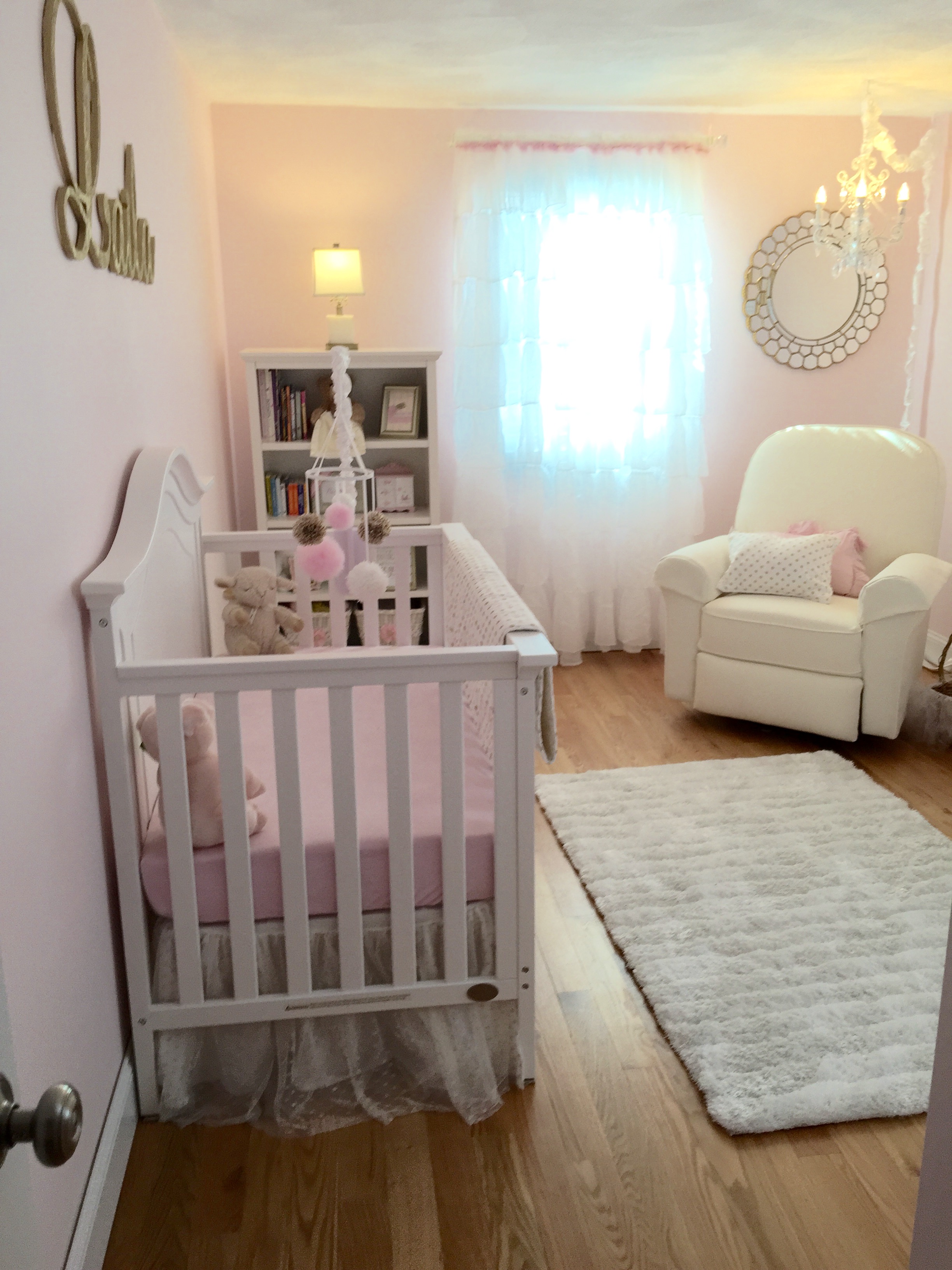 Pink and Gold Nursery