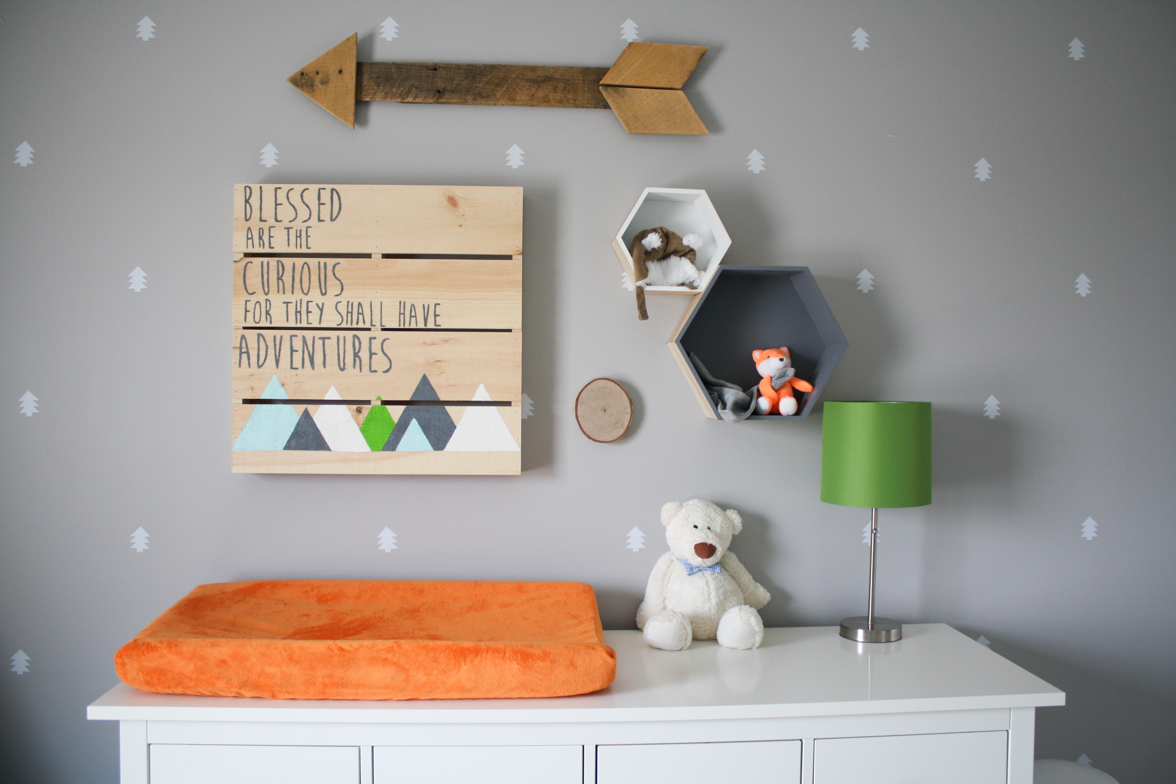 Adventure Themed Gallery Wall