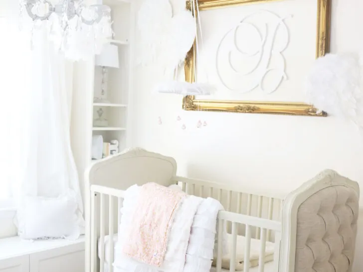 White and Gold Dreamland Nursery