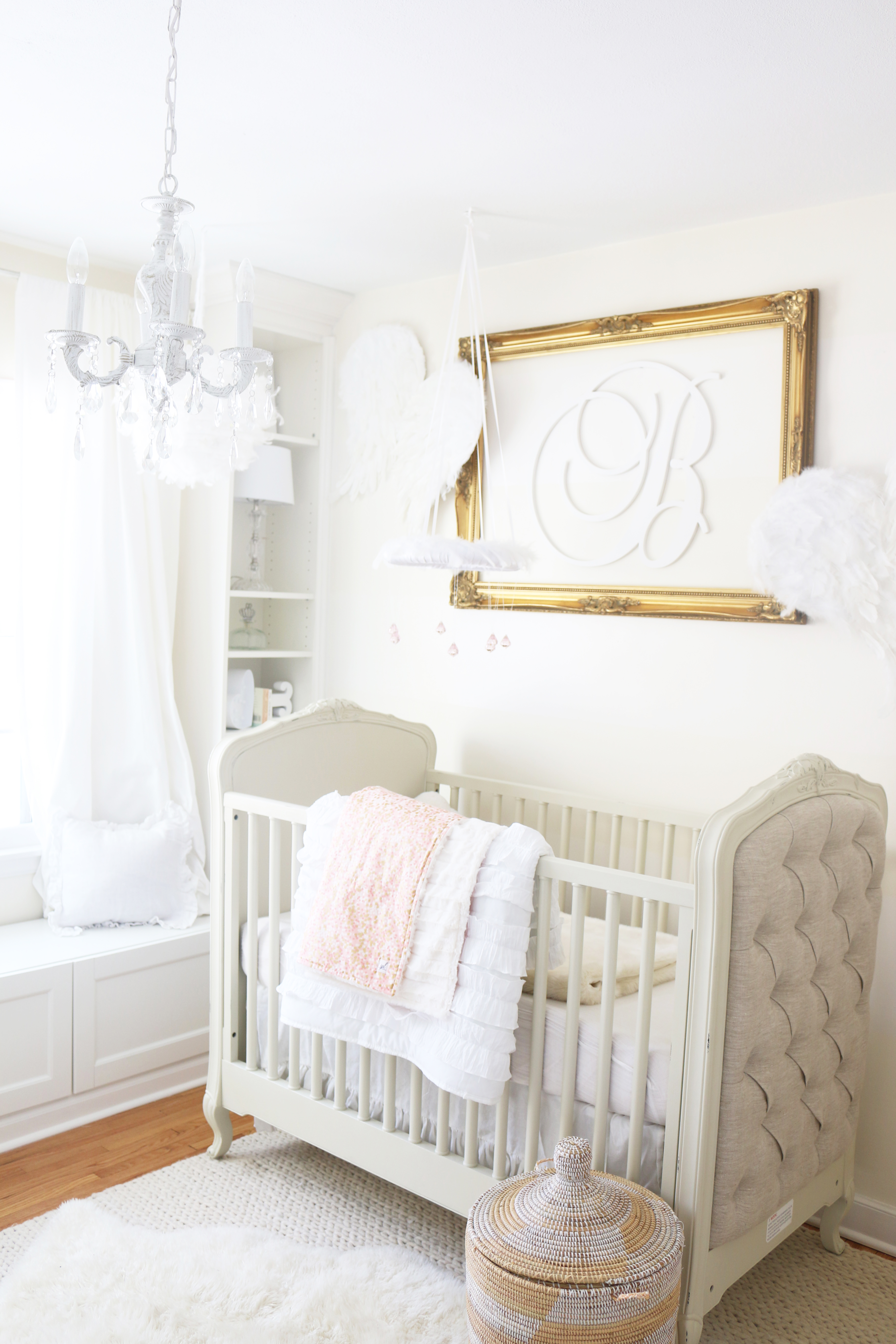 White and Gold  Dreamland Nursery  Project Nursery 