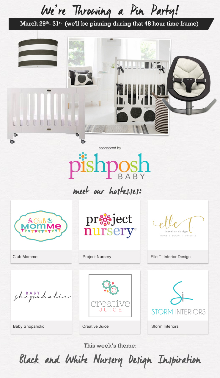 Pish Posh Baby Pin Party