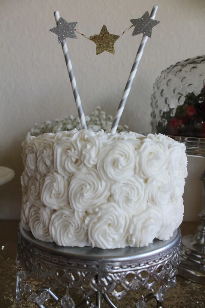 First Birthday Smash Cake with Star Topper - Project Nursery