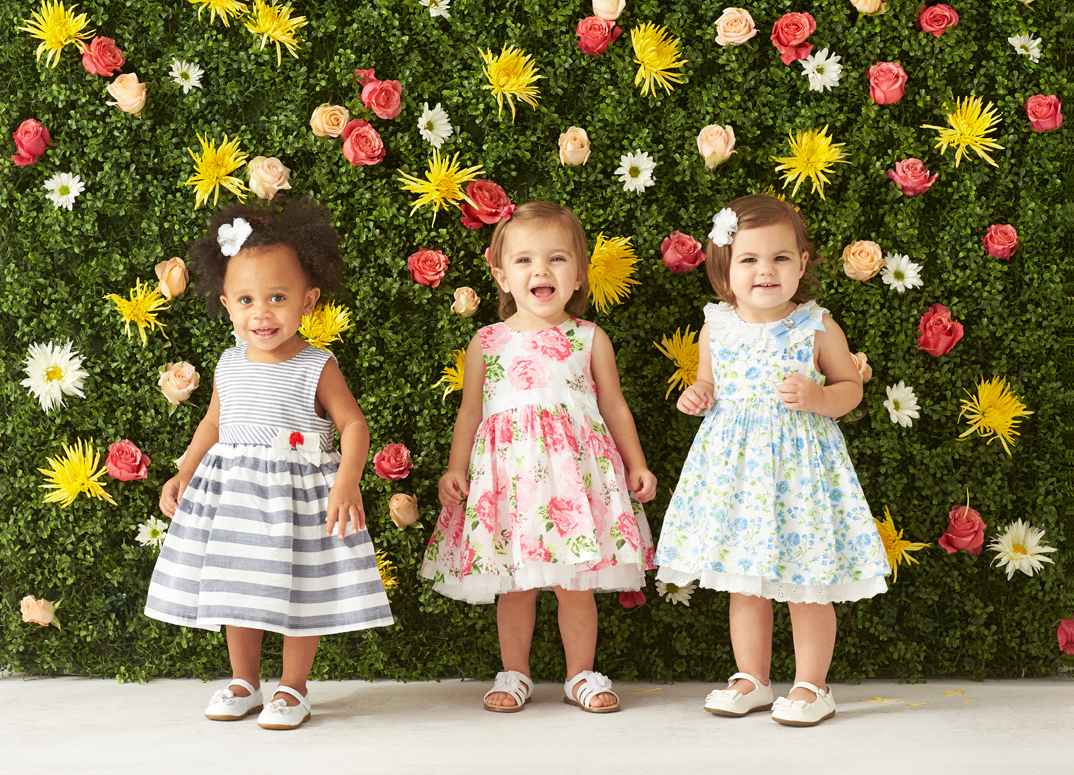 Little girl hot sale spring clothes