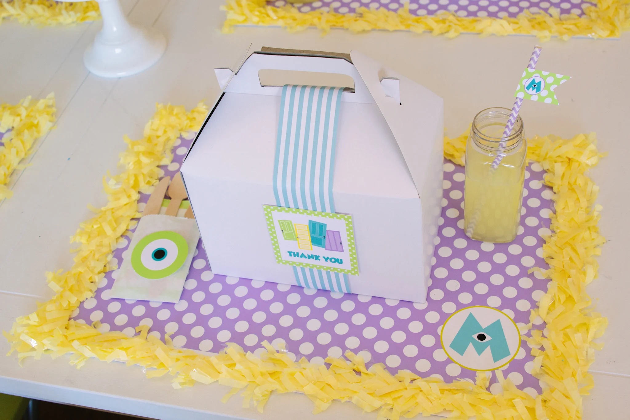 Monsters, Inc. Party Place Setting