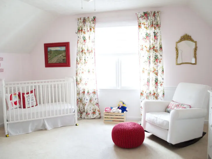 Red and Pink Nursery