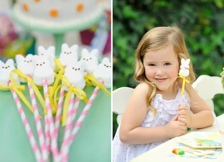 Easter Peeps Pops